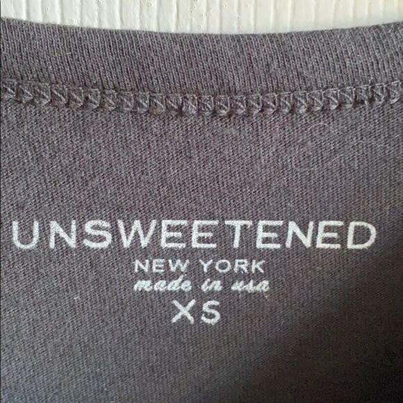 Unsweetened Black Tiger Aqua Metallic & Glitter Tiny Tee - Picture 6 of 8